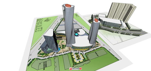 SketchUp吧 商業建筑機電系統精品SU模型庫